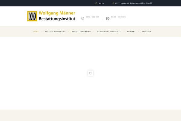 Beacon theme site design template sample