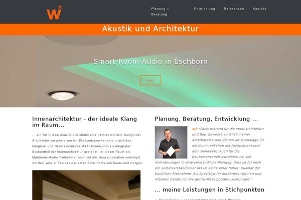Astrid theme site design template sample