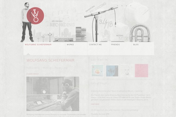 WS theme site design template sample