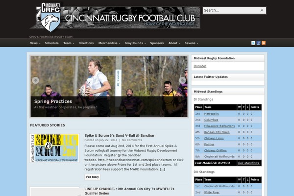 Kings Club theme site design template sample
