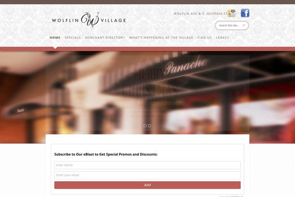 Site using Fancybox plugin