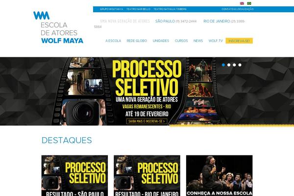 Site using Smooth Page Scroll to Top plugin
