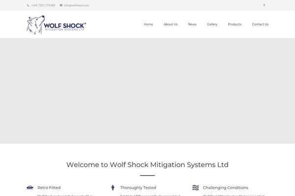 Electrify theme site design template sample