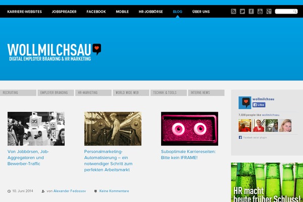 wollmilchsau.de site used Wollmilchsau