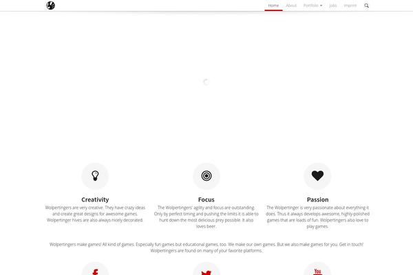 DMS theme site design template sample