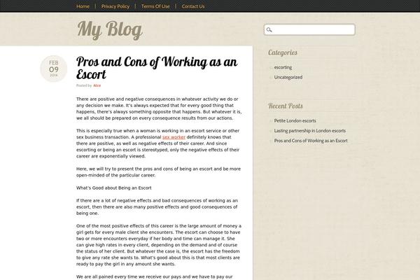 Infoist theme site design template sample