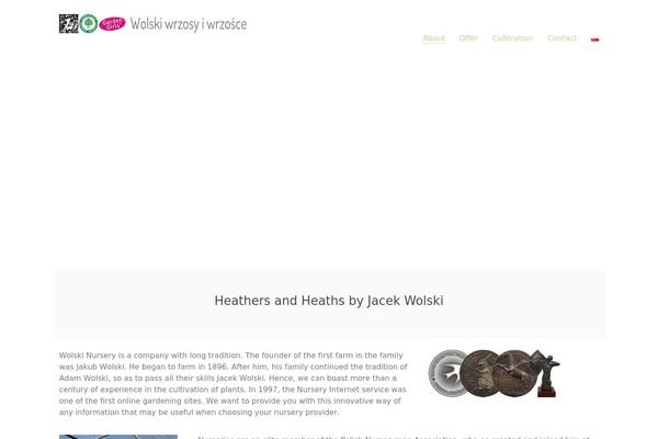 Kalium theme site design template sample