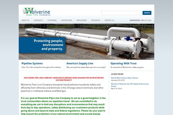 Wolverine theme site design template sample