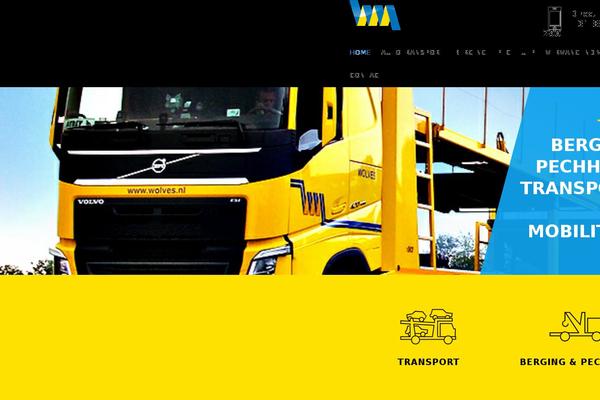 wolves-berging.nl site used Wolves
