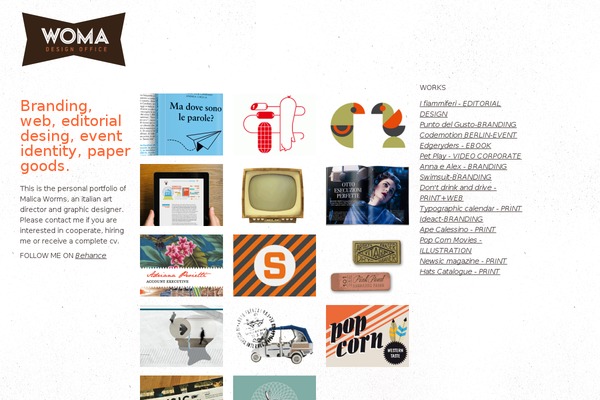 Rhea theme site design template sample