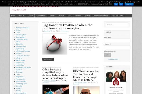 Magazine Basic theme site design template sample