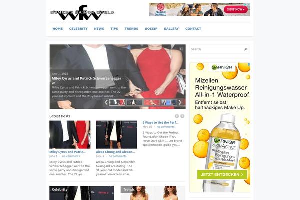Max Magazine theme site design template sample