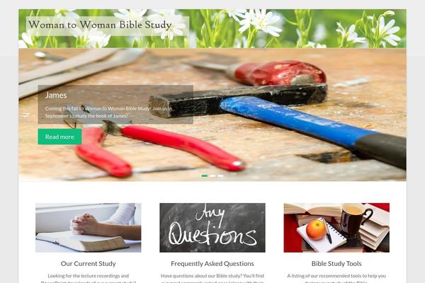 Spacious theme site design template sample