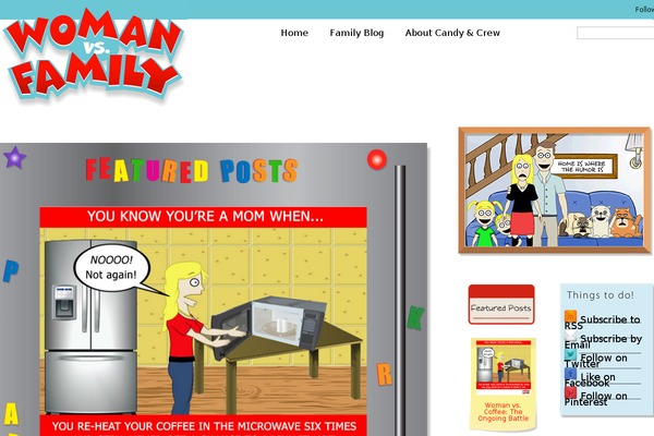 womanvsfamily.com site used FamilyHome