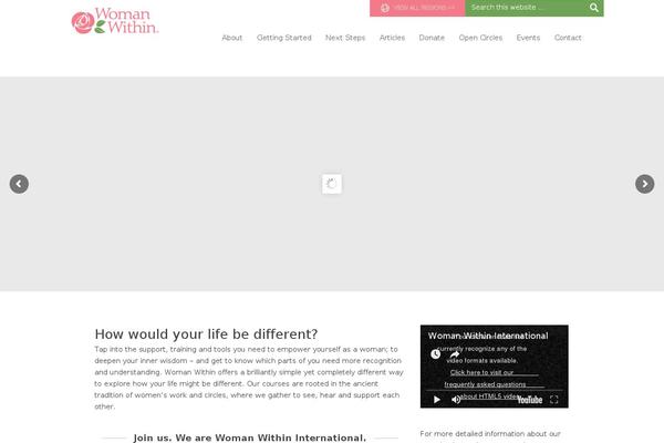 woman_within theme websites examples