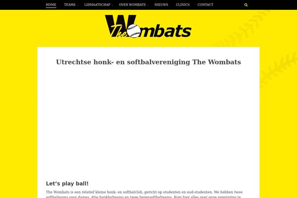 wombats.nl site used Bulan