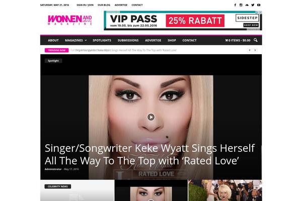 NewsMag theme site design template sample