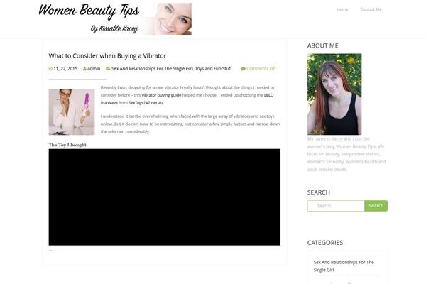 Alum theme site design template sample
