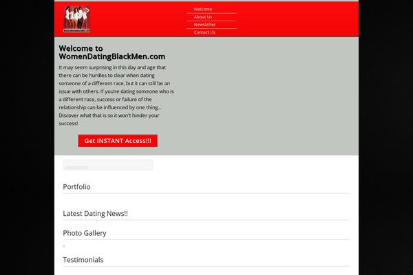 Site using Wolf-portfolio plugin