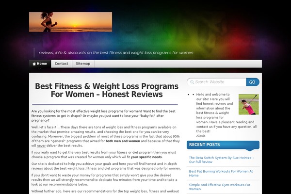Mystique theme site design template sample