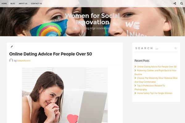 Indie theme site design template sample