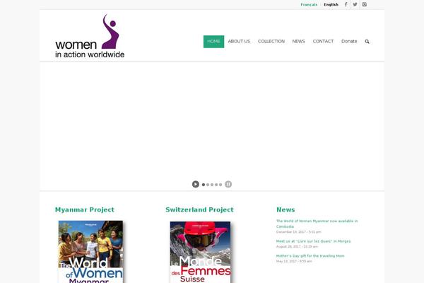 womeninactionworldwide.org site used Waw