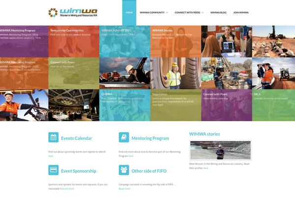 CoWorker theme site design template sample