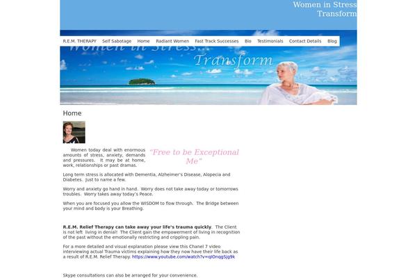 Nature theme site design template sample