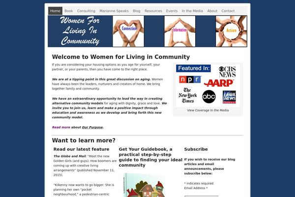 Prose theme site design template sample