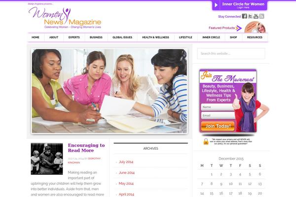 News Pro theme site design template sample