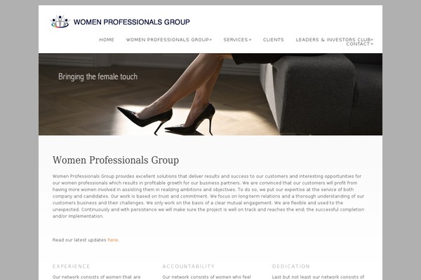 womenprofessionalsgroup.com site used Wpwpg