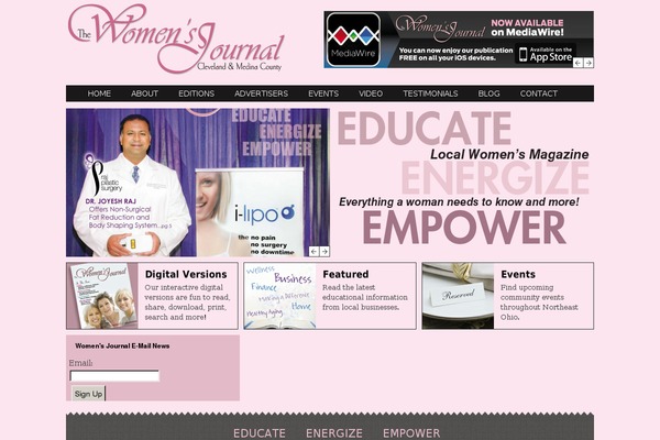 Studio theme site design template sample