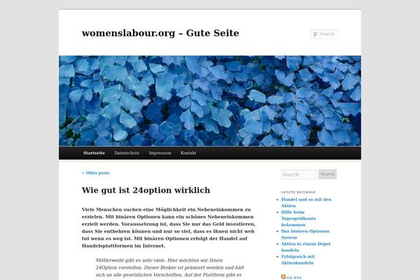 Duster theme site design template sample