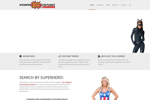 Enfold theme site design template sample