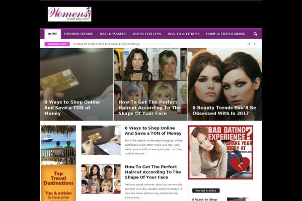 Site using Code Embed plugin