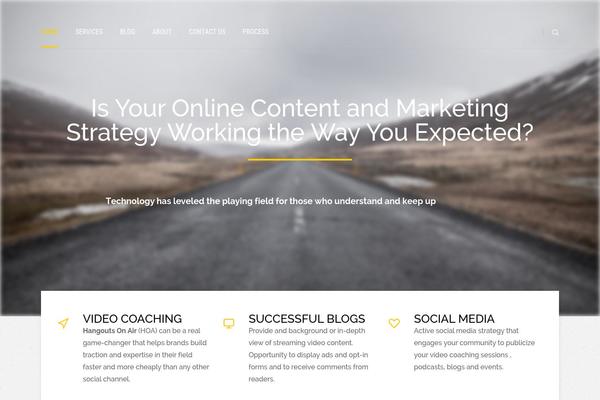 Pressive theme site design template sample