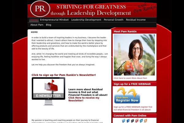 Travel Blogger theme site design template sample