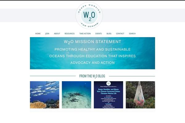 Folioway theme site design template sample
