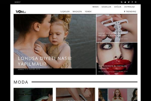 15Zine theme site design template sample