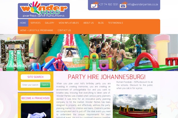 Tisson theme site design template sample