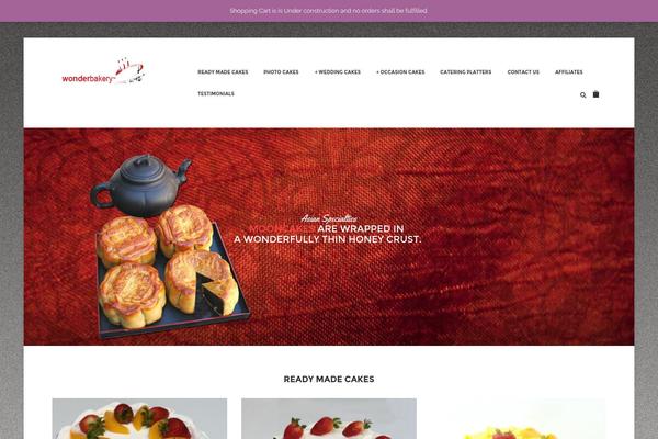wonderbakery.com site used Claudio