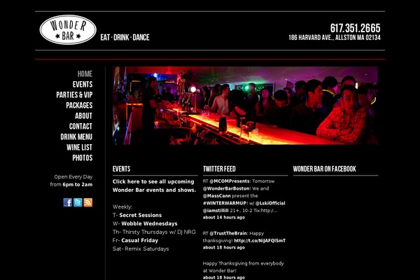 wonderbar theme websites examples