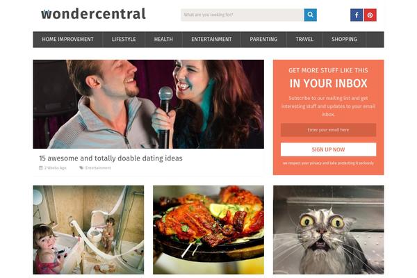 SociallyViral theme site design template sample