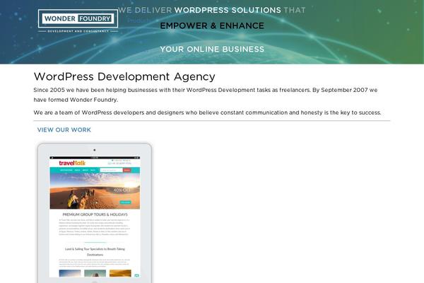 Twenty Sixteen theme site design template sample