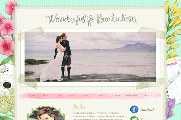 ProPhoto 5 theme site design template sample