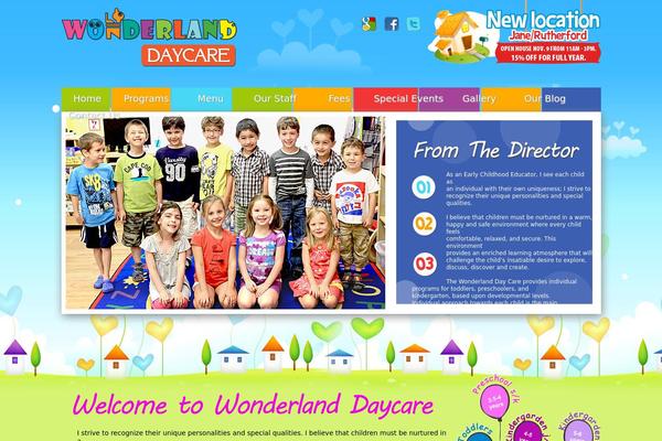 wonderlanddaycare.ca site used Wonderland