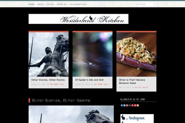 Marisa theme site design template sample
