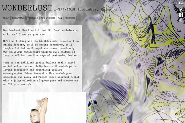 Site using WP Splash Page plugin