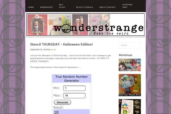 Hestia theme site design template sample