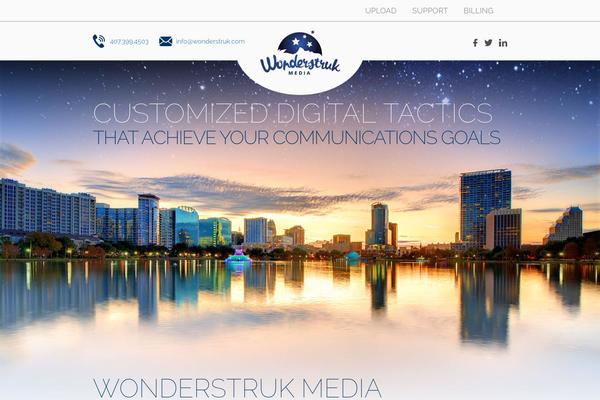 Canvas theme site design template sample